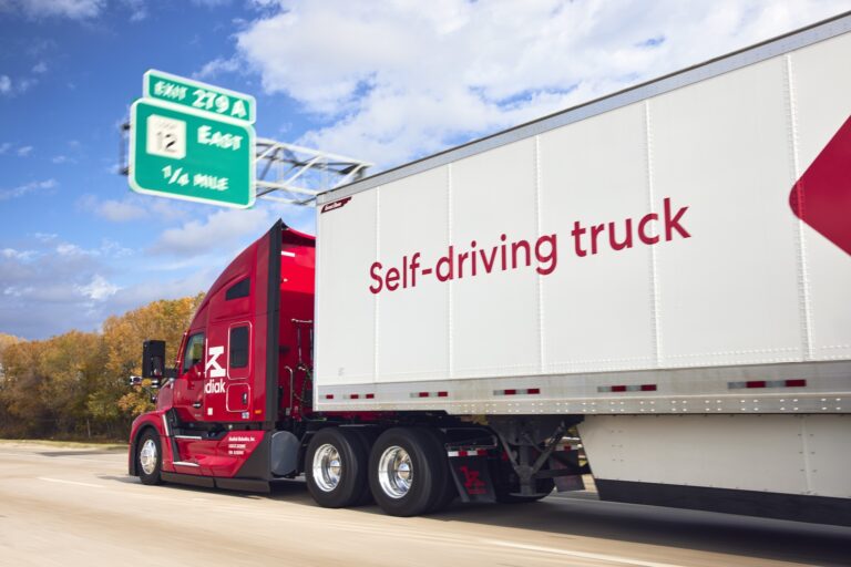 selfdriving trucks officially