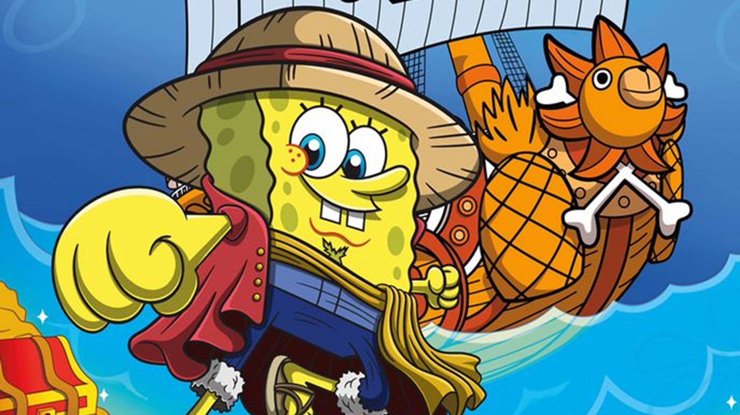 one piece spongebob