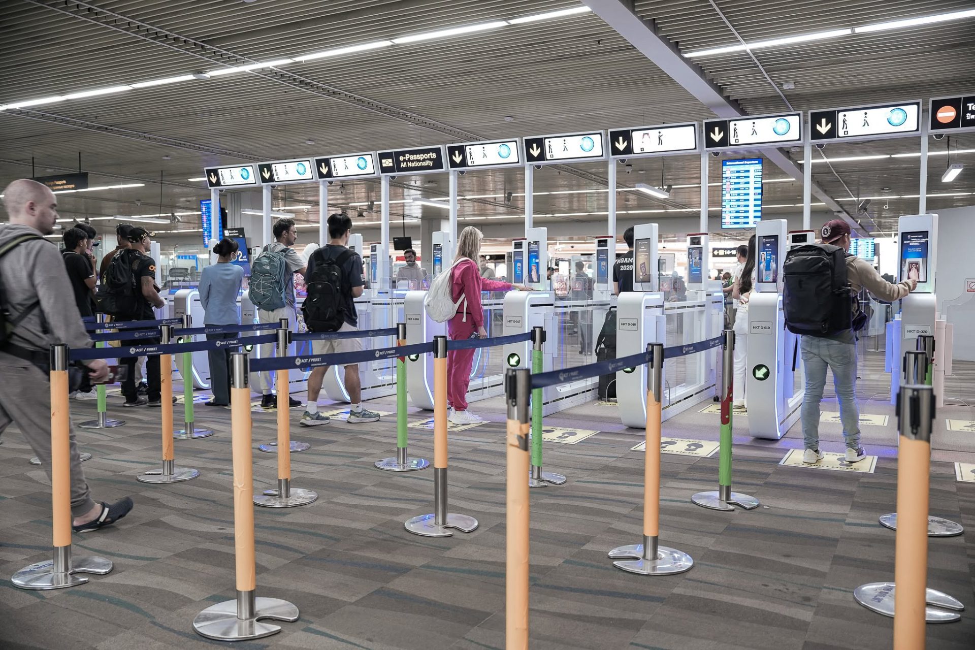 phuket airport debuts