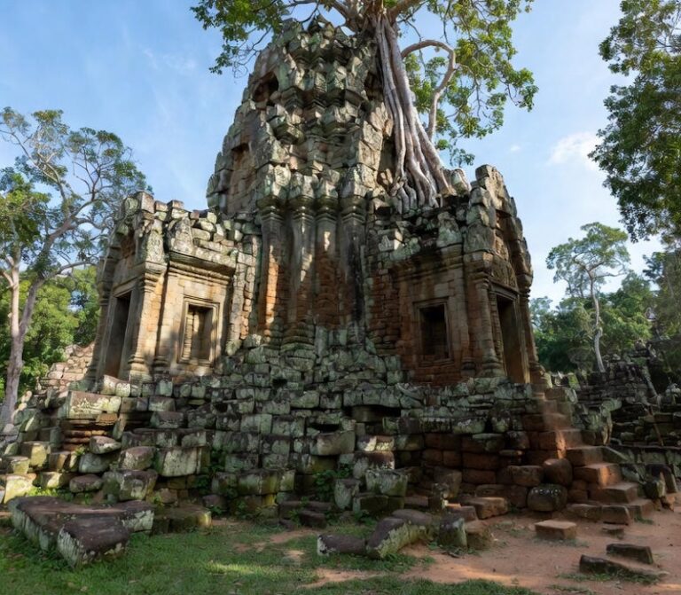 damaged kwai temple