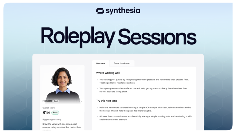 synthesias training platform