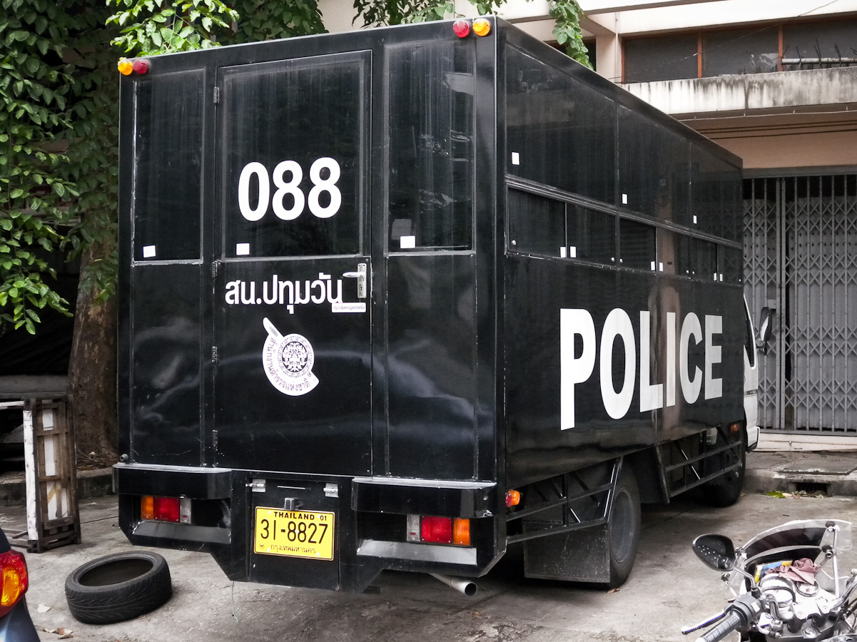 police officers scrutinized