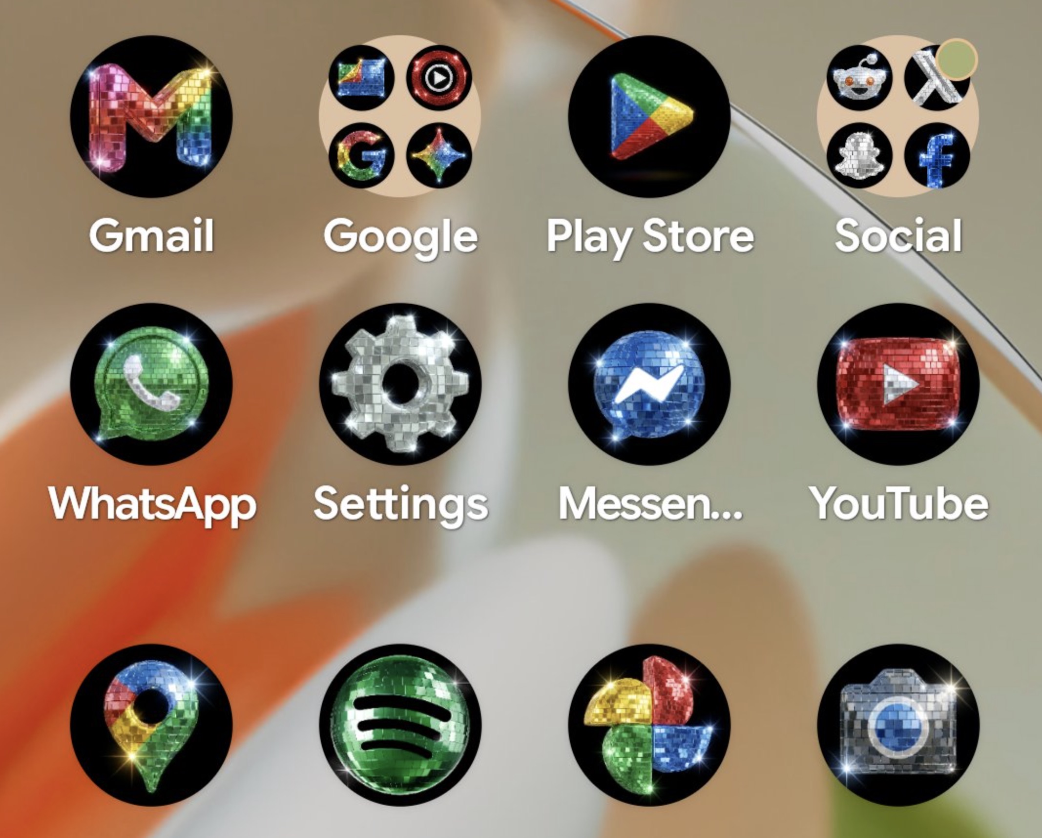 google goes glitter