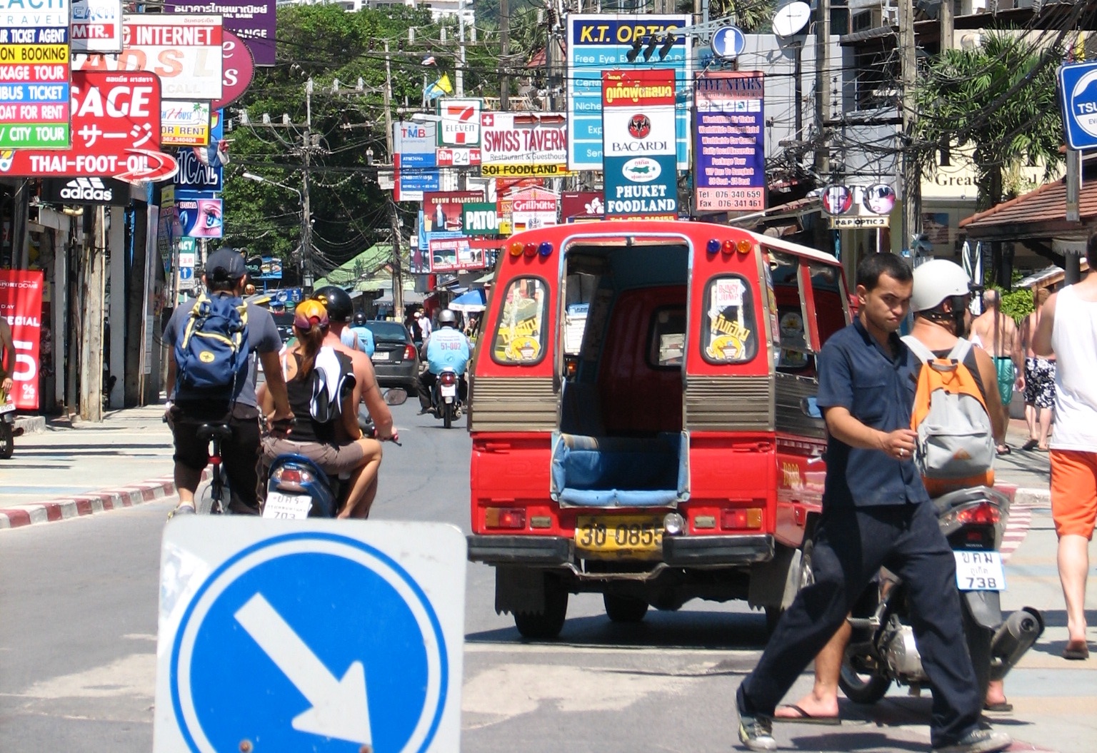 foreign tourists accused