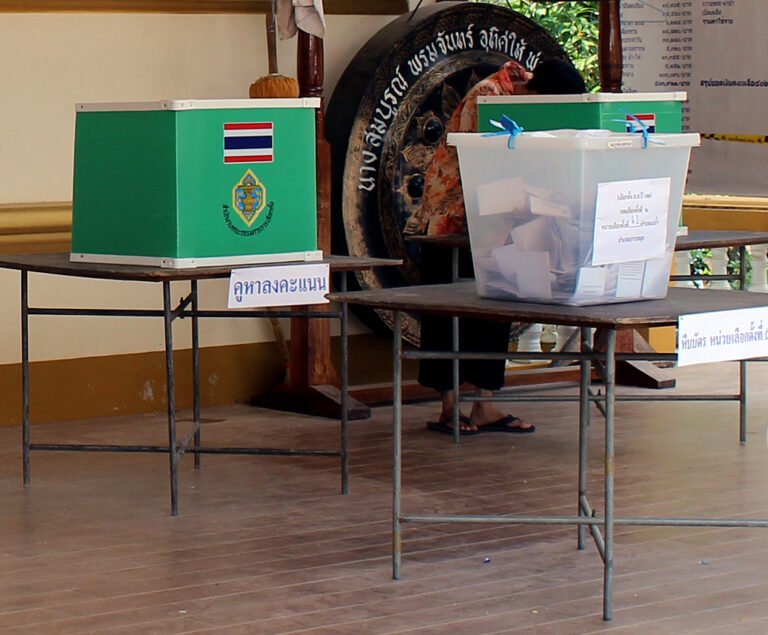 thais flock polls