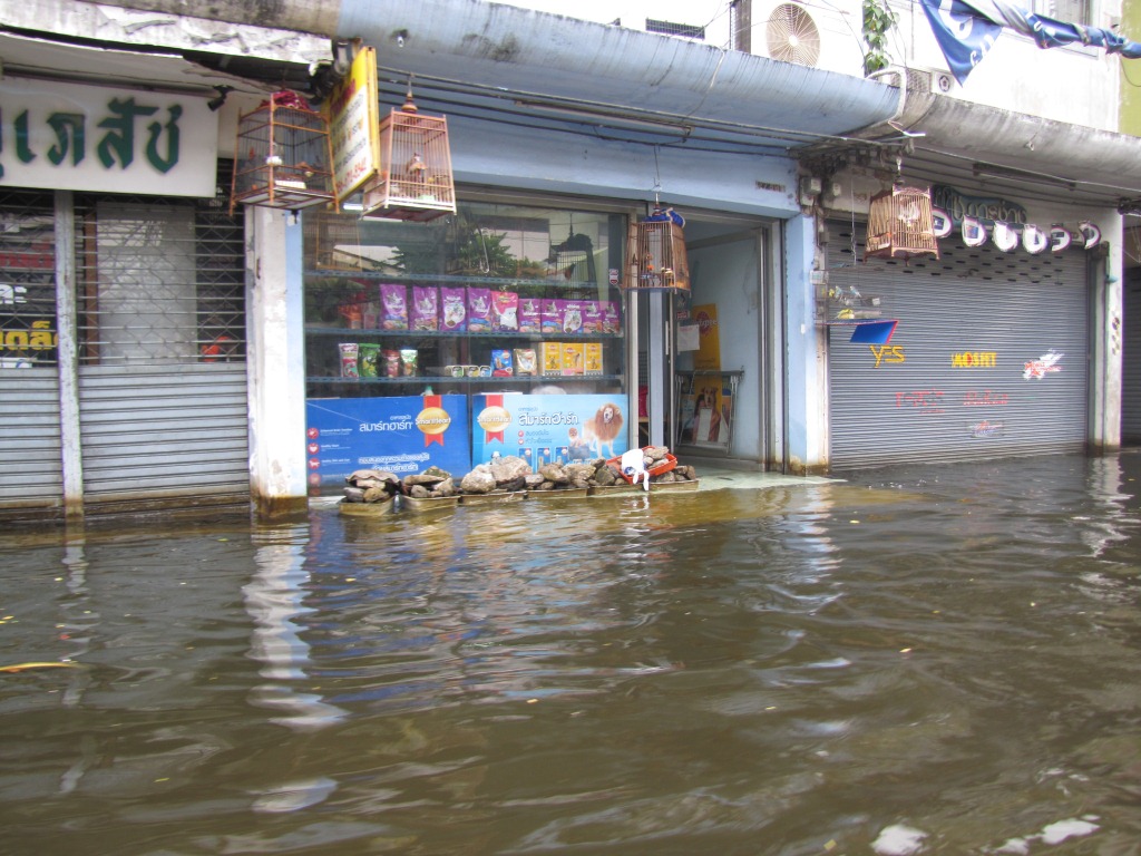 flash floods cut