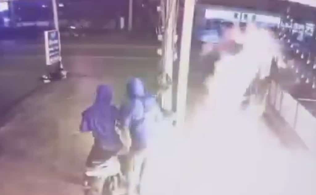 police hunt teens