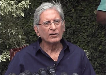 aitzaz ahsan calls