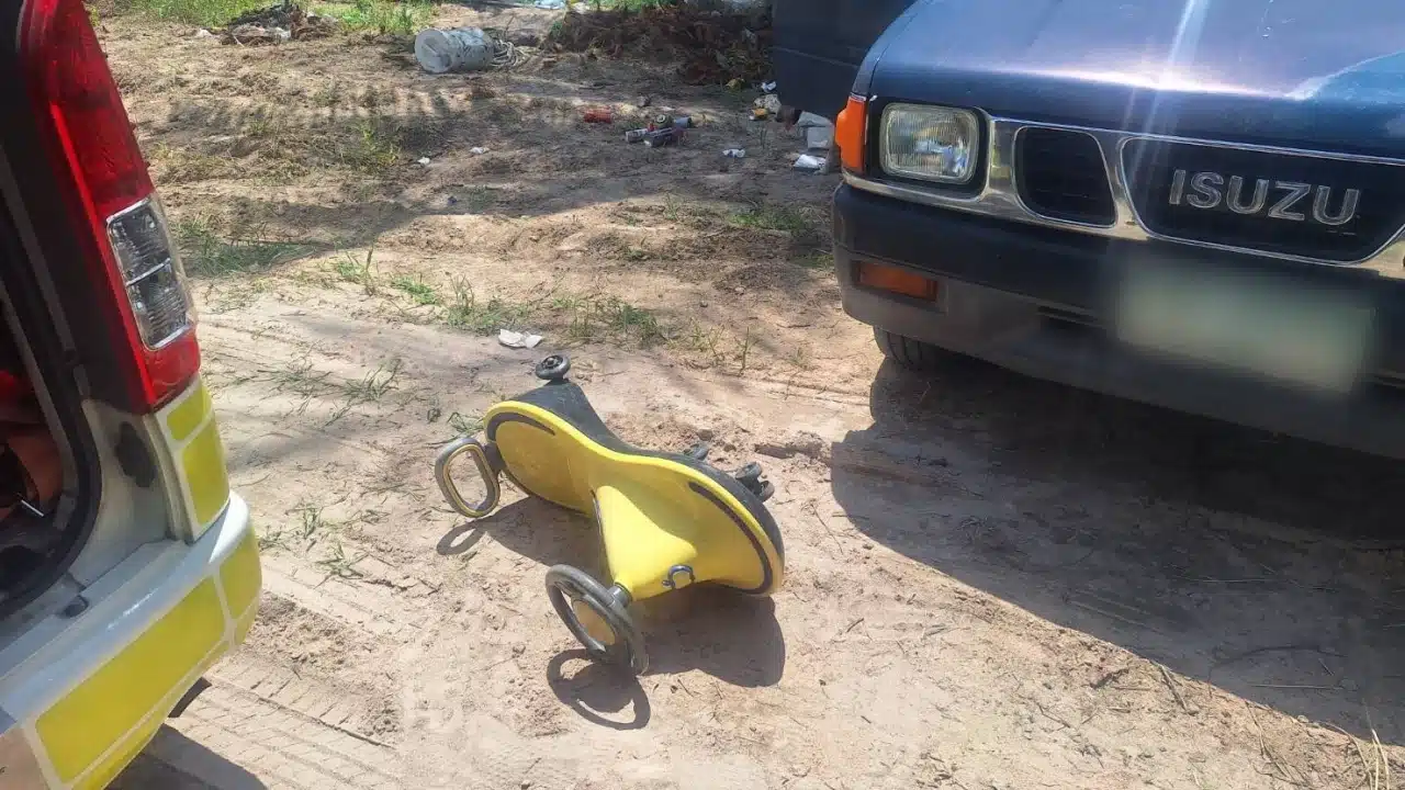 toddler critically injured
