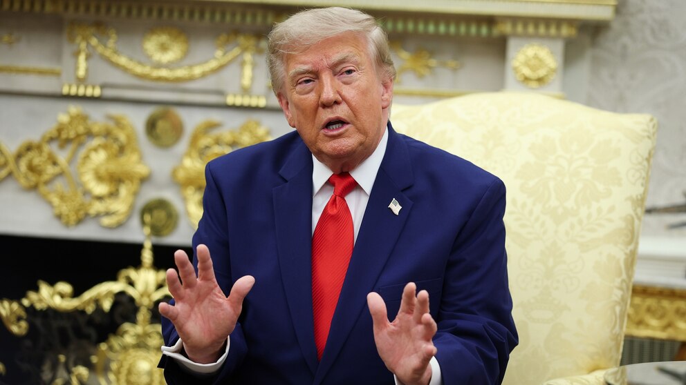 trump touts iran