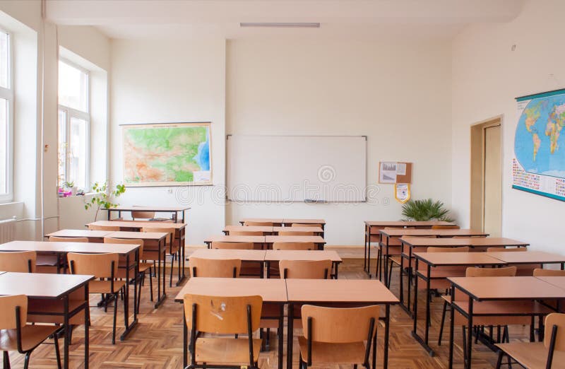 empty classrooms digital