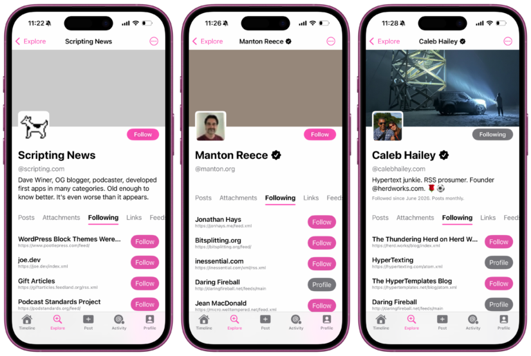 new app hypertexting