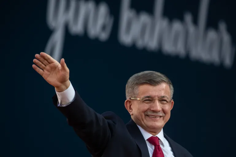 former turkish davutoglu