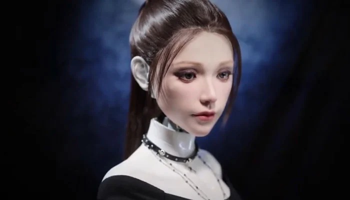 humanlike robotic head