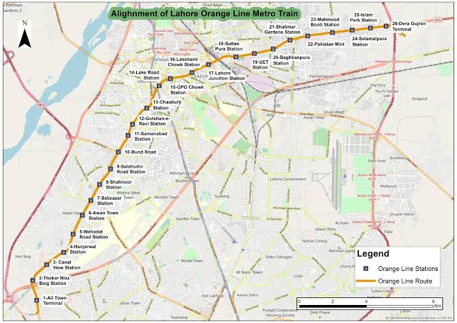 lahore mass transit