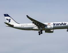 iranian flight plunges