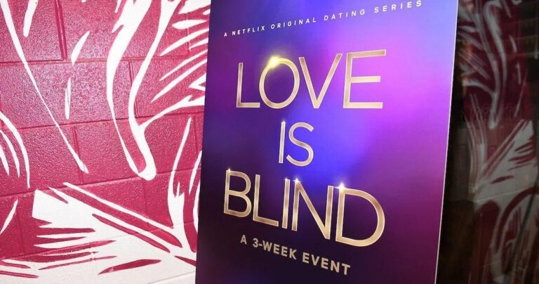 8216love blind8217 couple