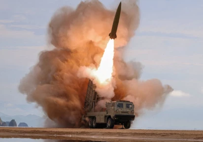 north korea fires