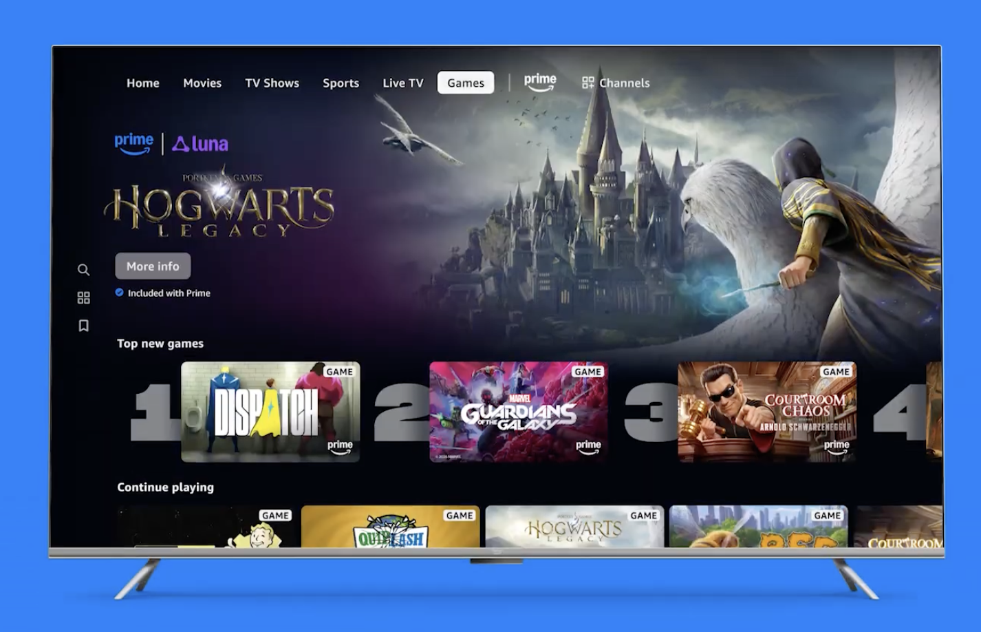 amazon bringing games