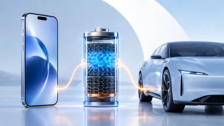 new siliconcarbon battery