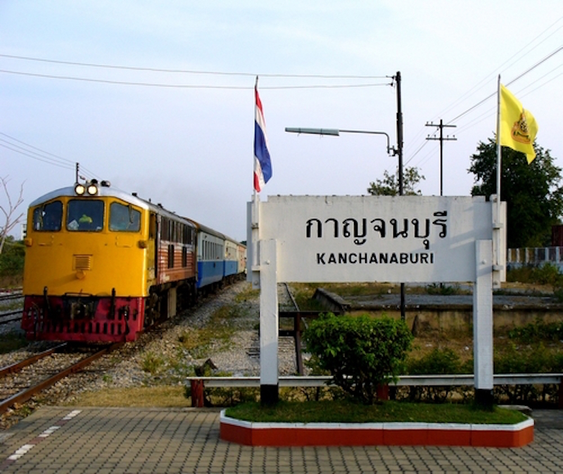 locomotive collision kanchanaburi