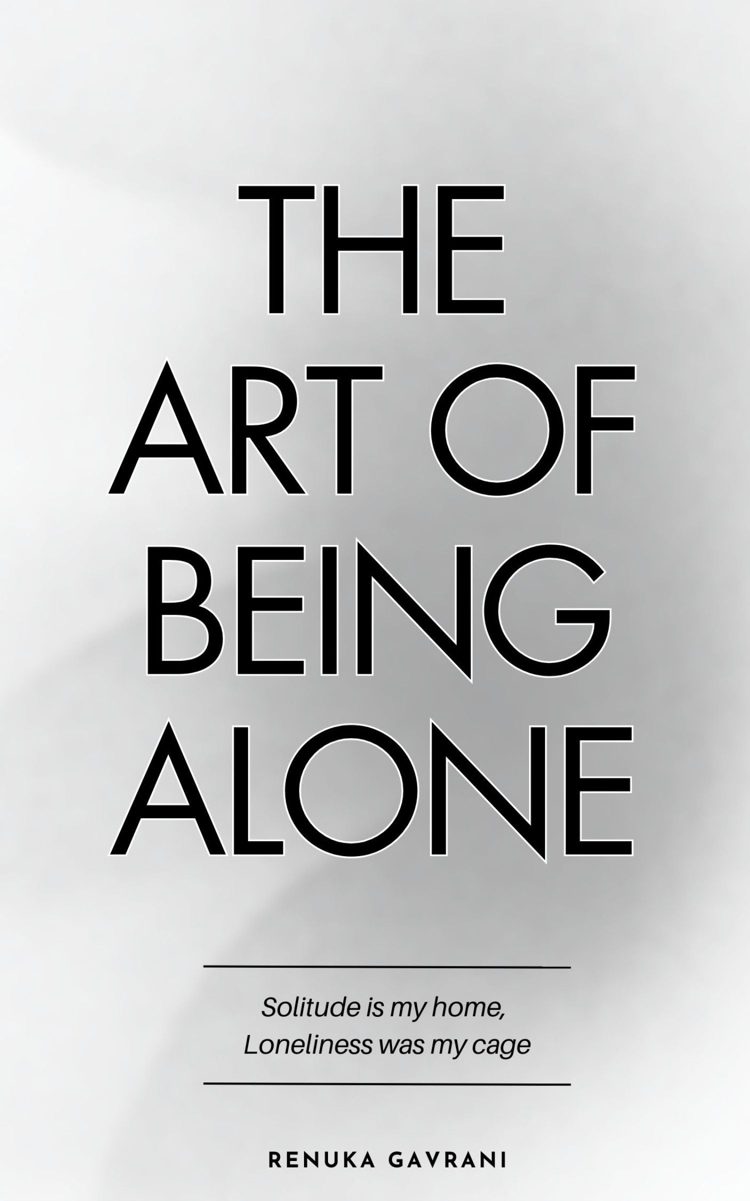 art being alone