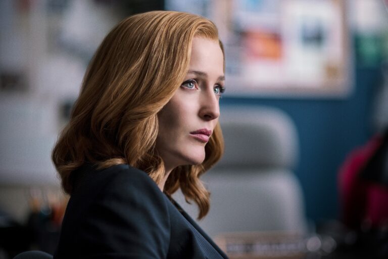 gillian anderson shares