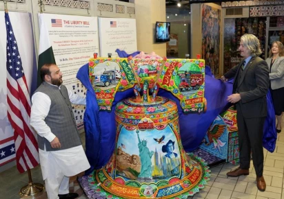 embassy unveils liberty