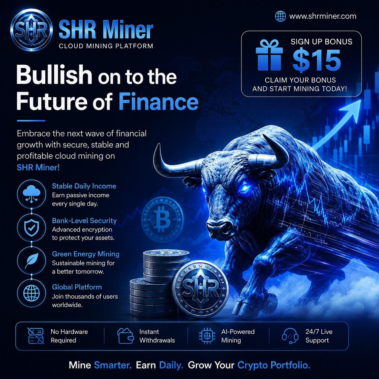 shrminer has launched
