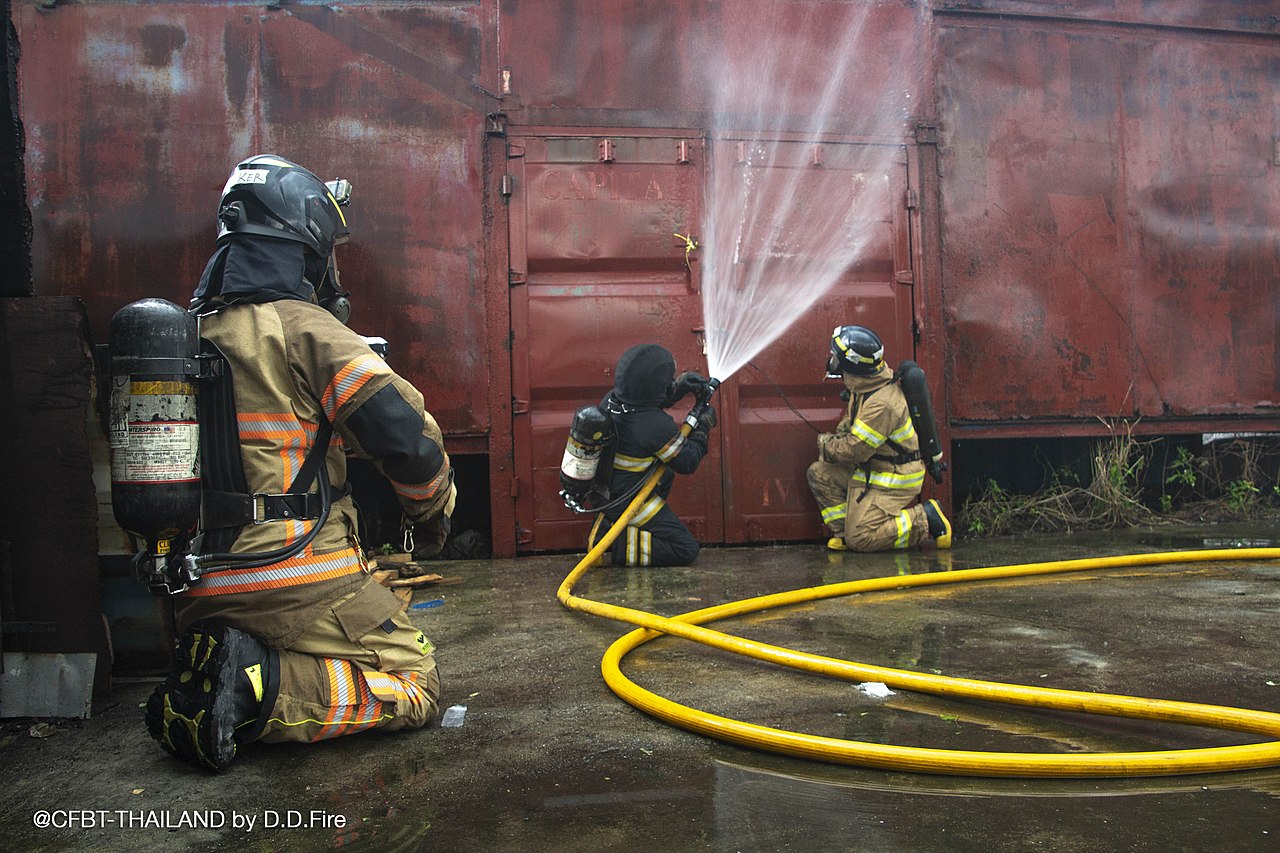 fire destroys latex