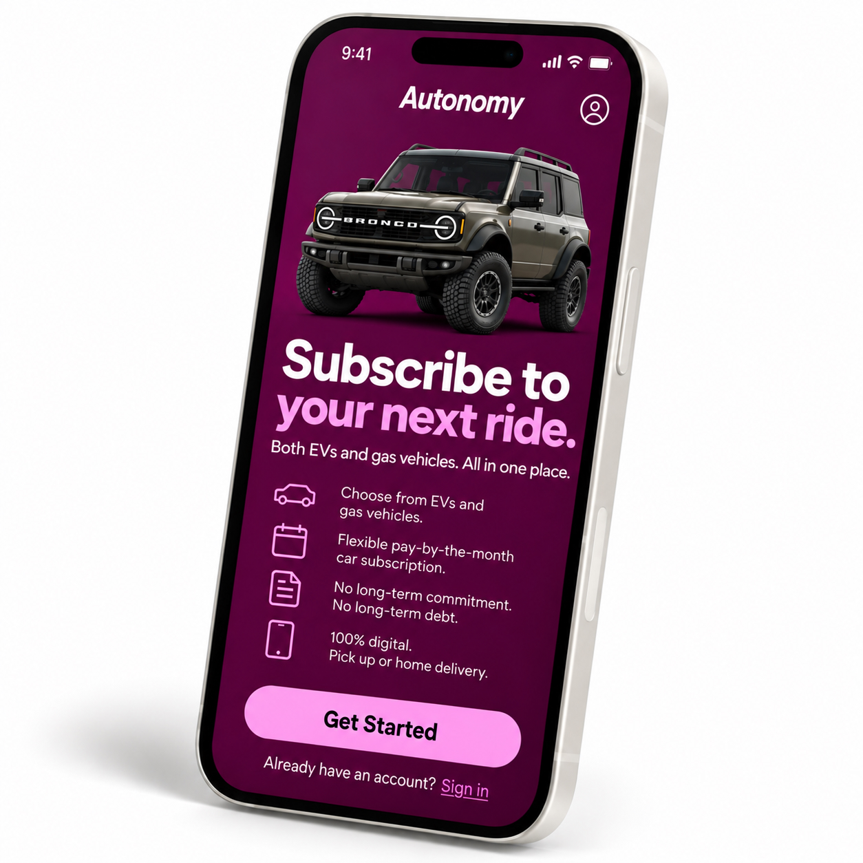 autonomy pivots gas