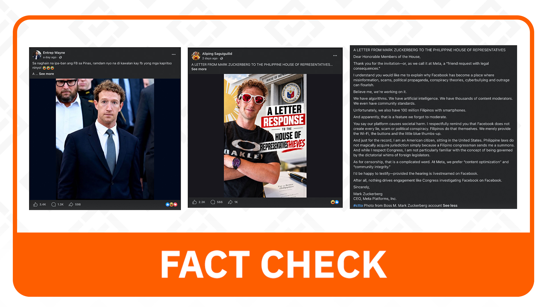 fact check letter