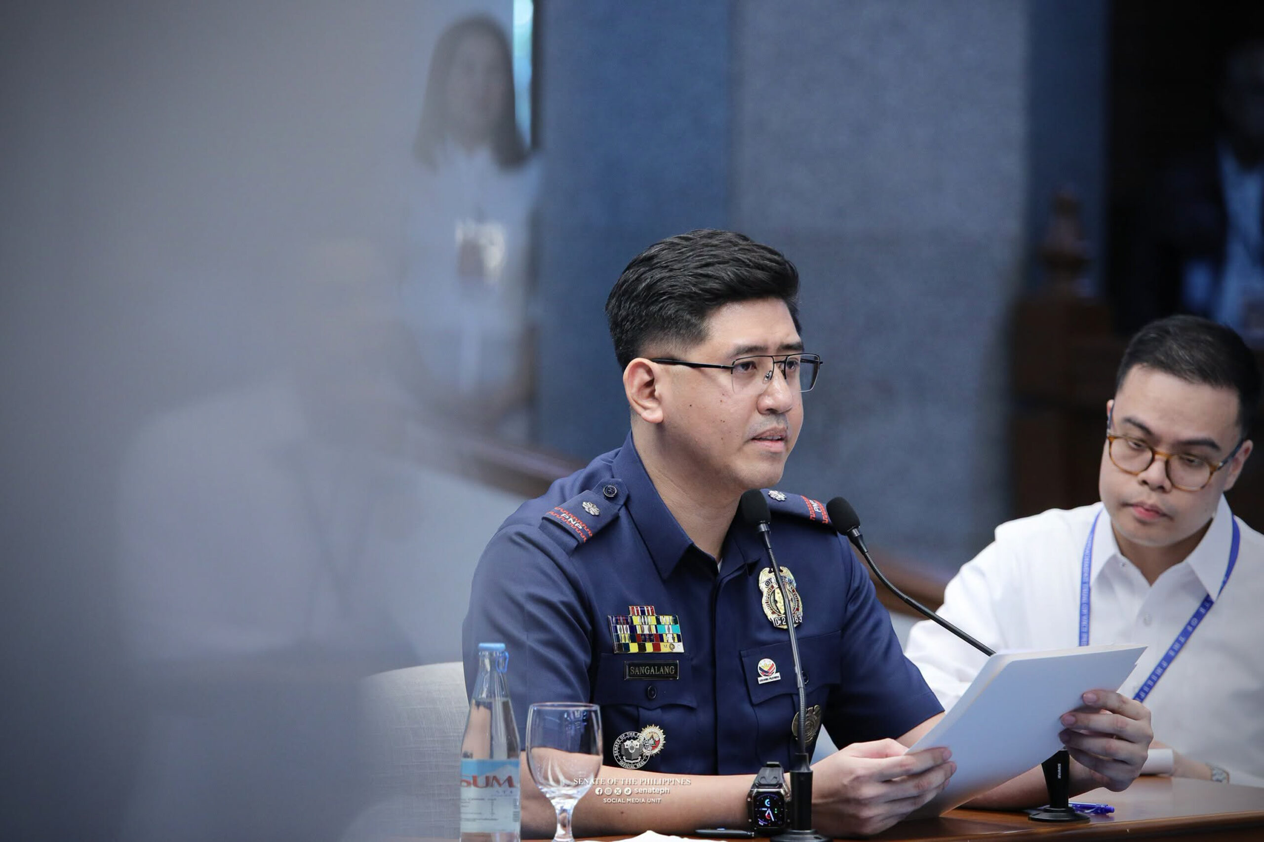 police officials testimony