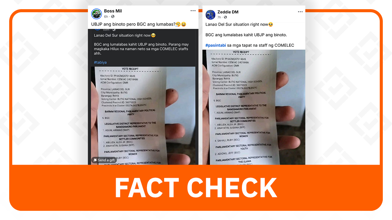 fact check comelec