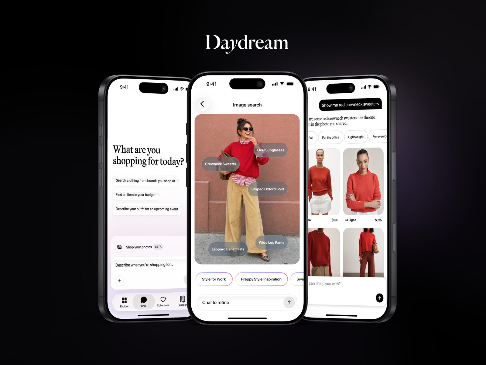 fashion app daydream