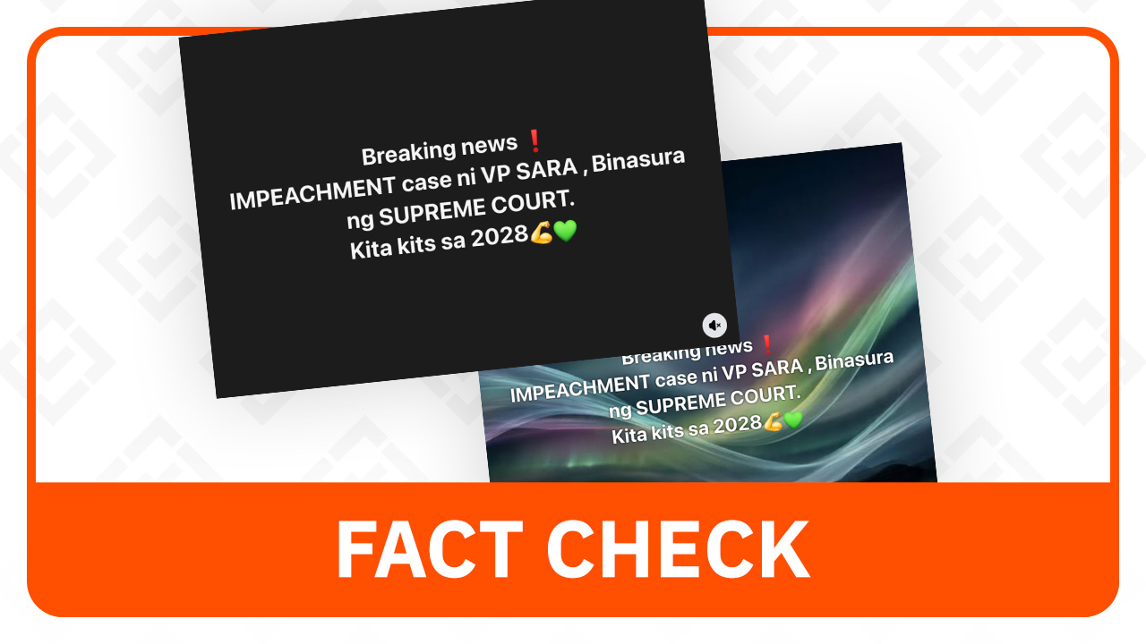 fact check order