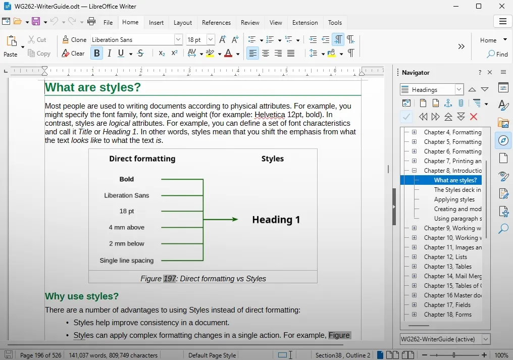 libreoffice says now
