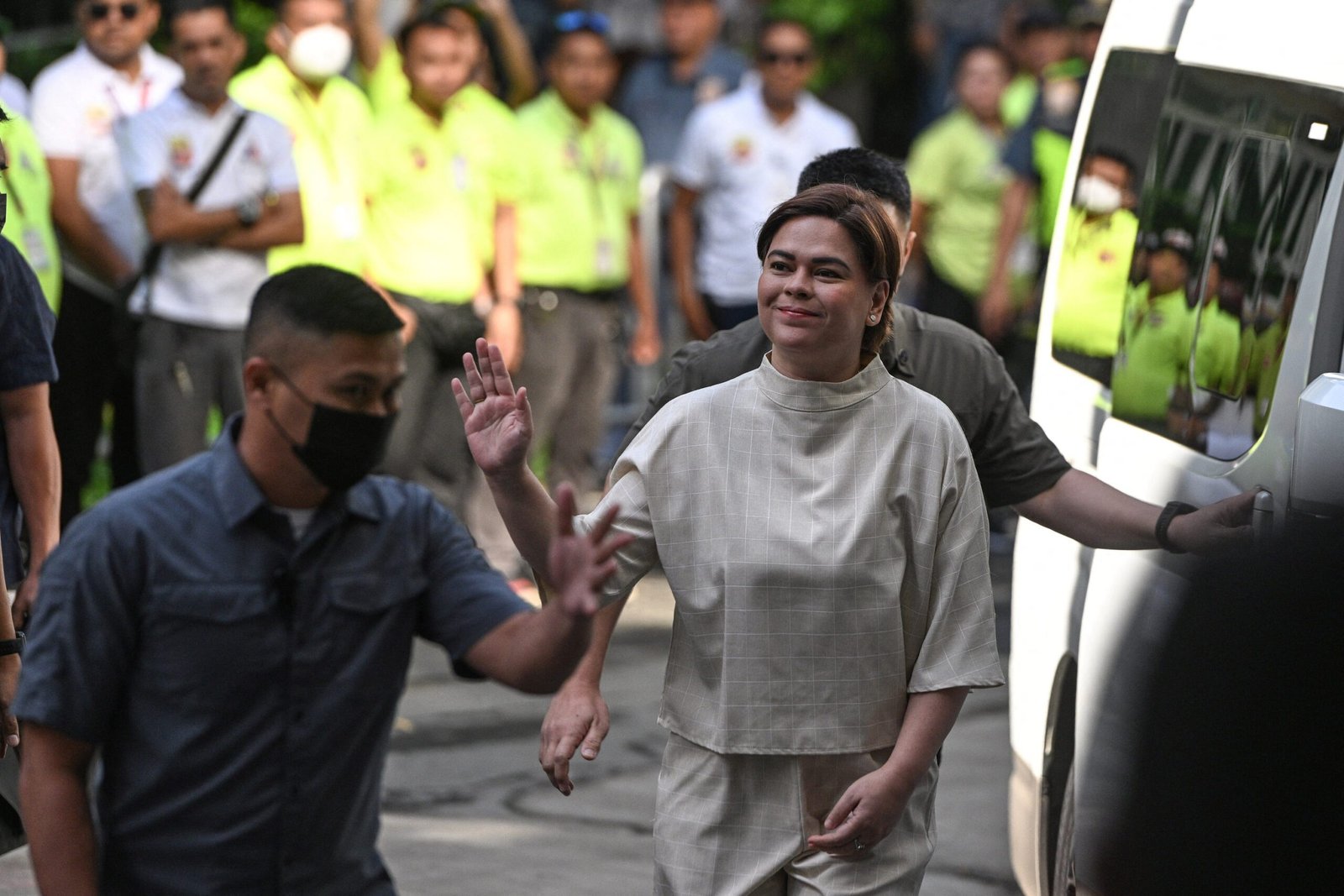 sara duterte amid