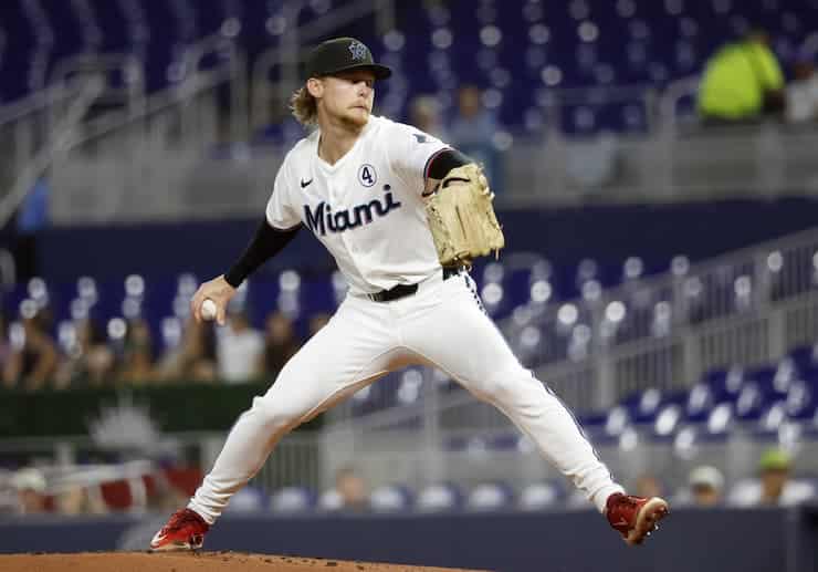 marlins starting pitcher