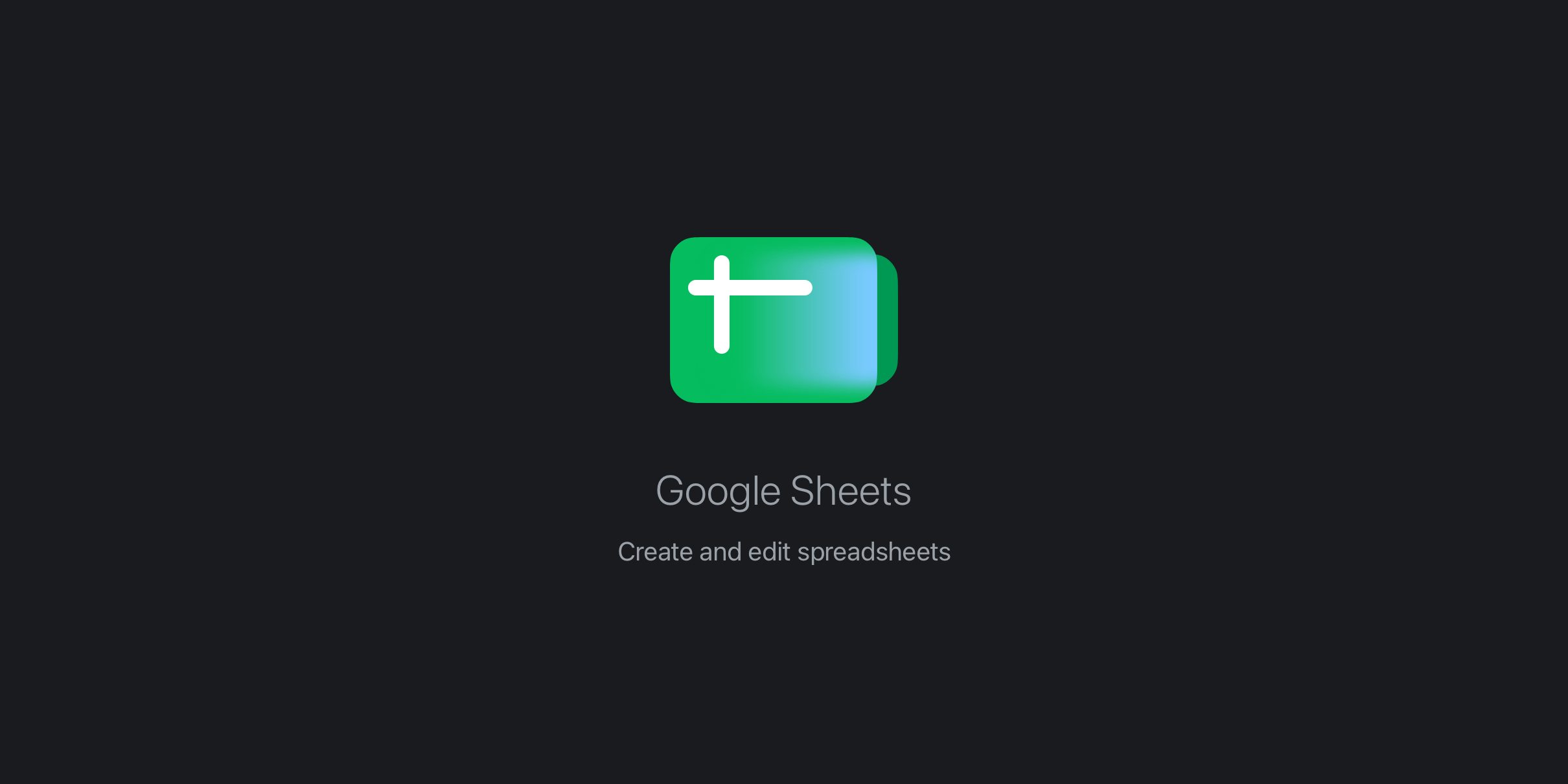 google sheets gets