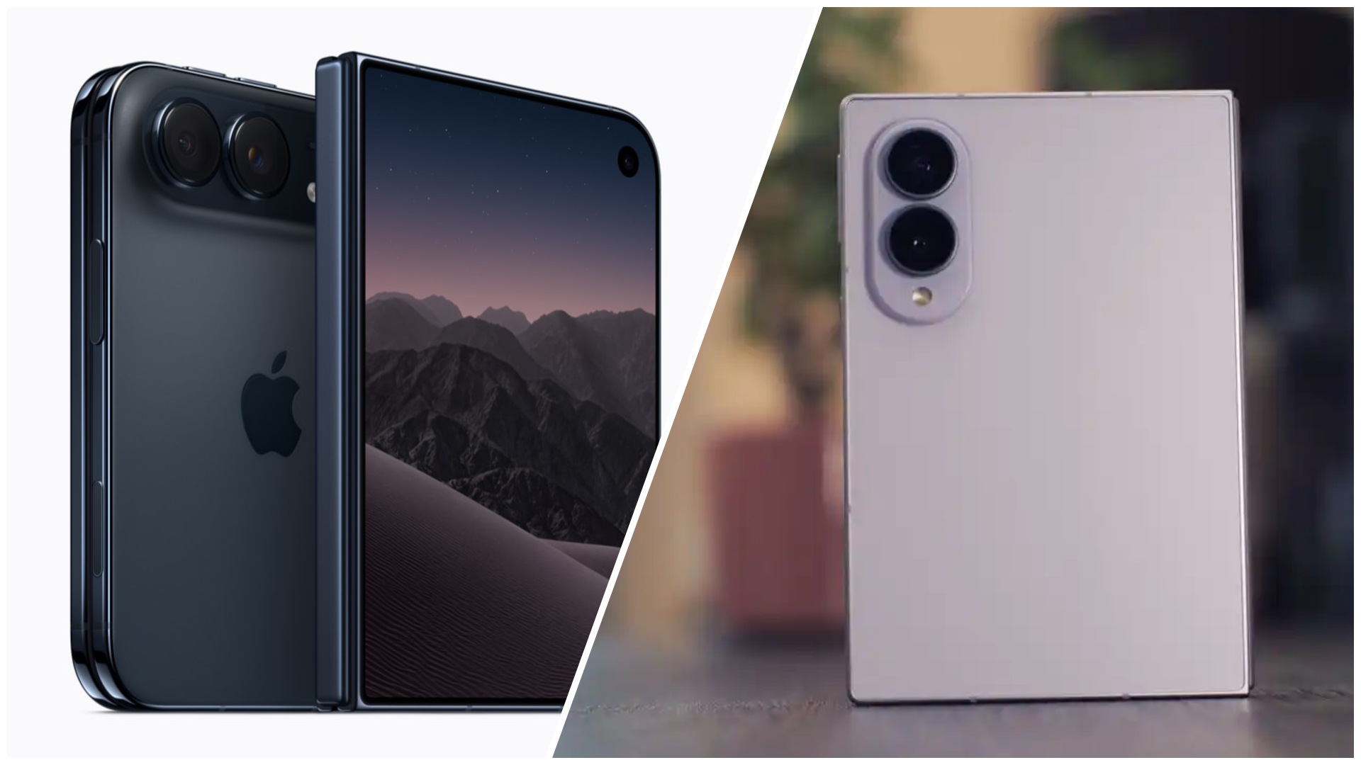 galaxy fold iphone