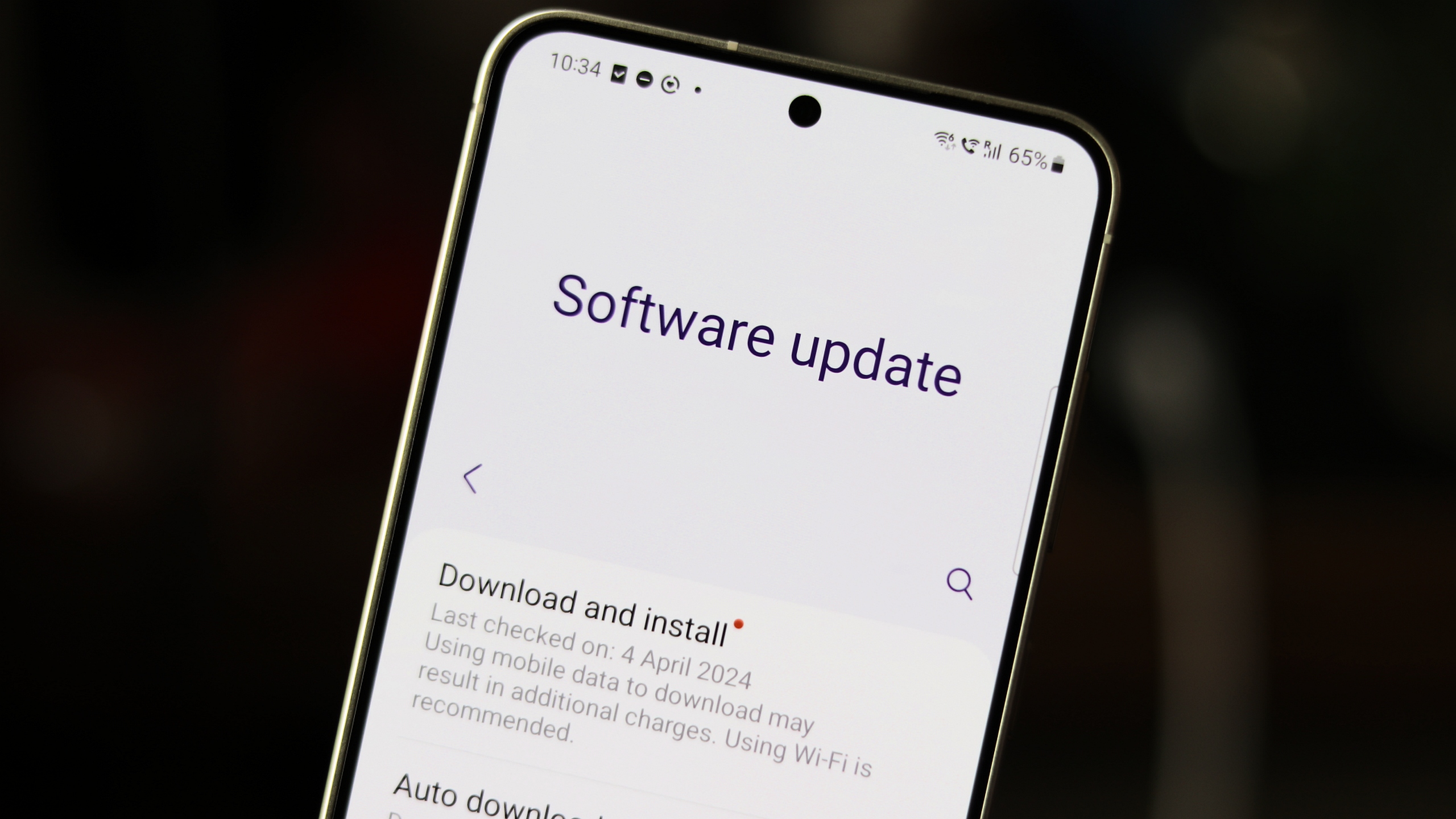 samsung monthly updates