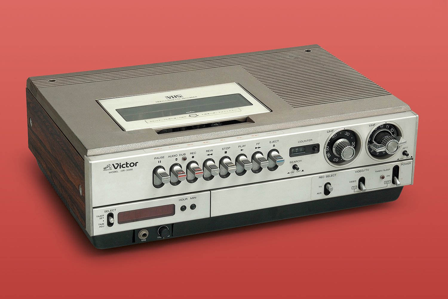 vhs deck that