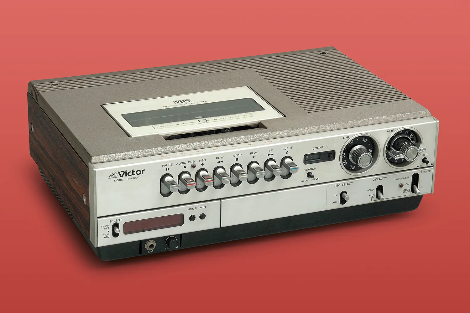 vhs deck that