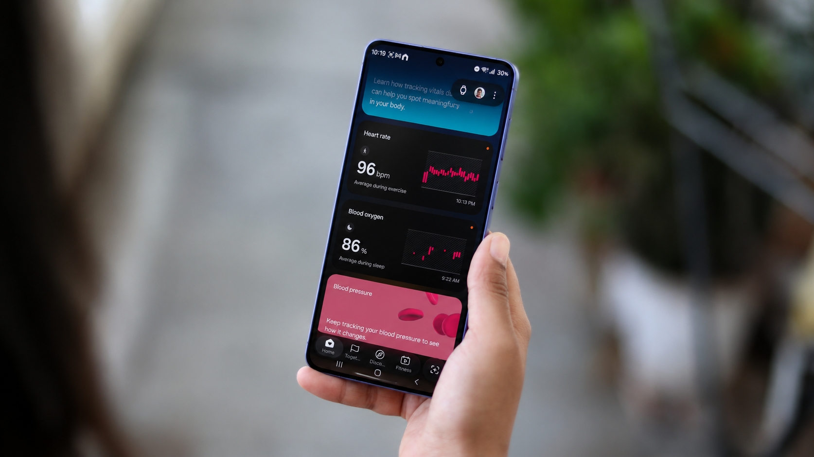 samsung health together