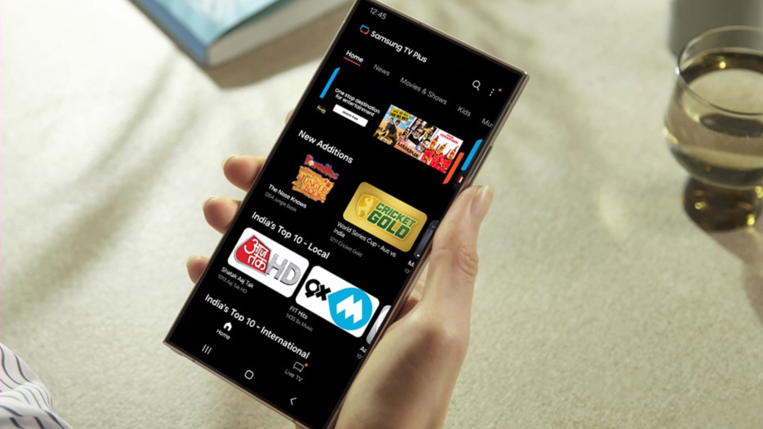 samsung plus now