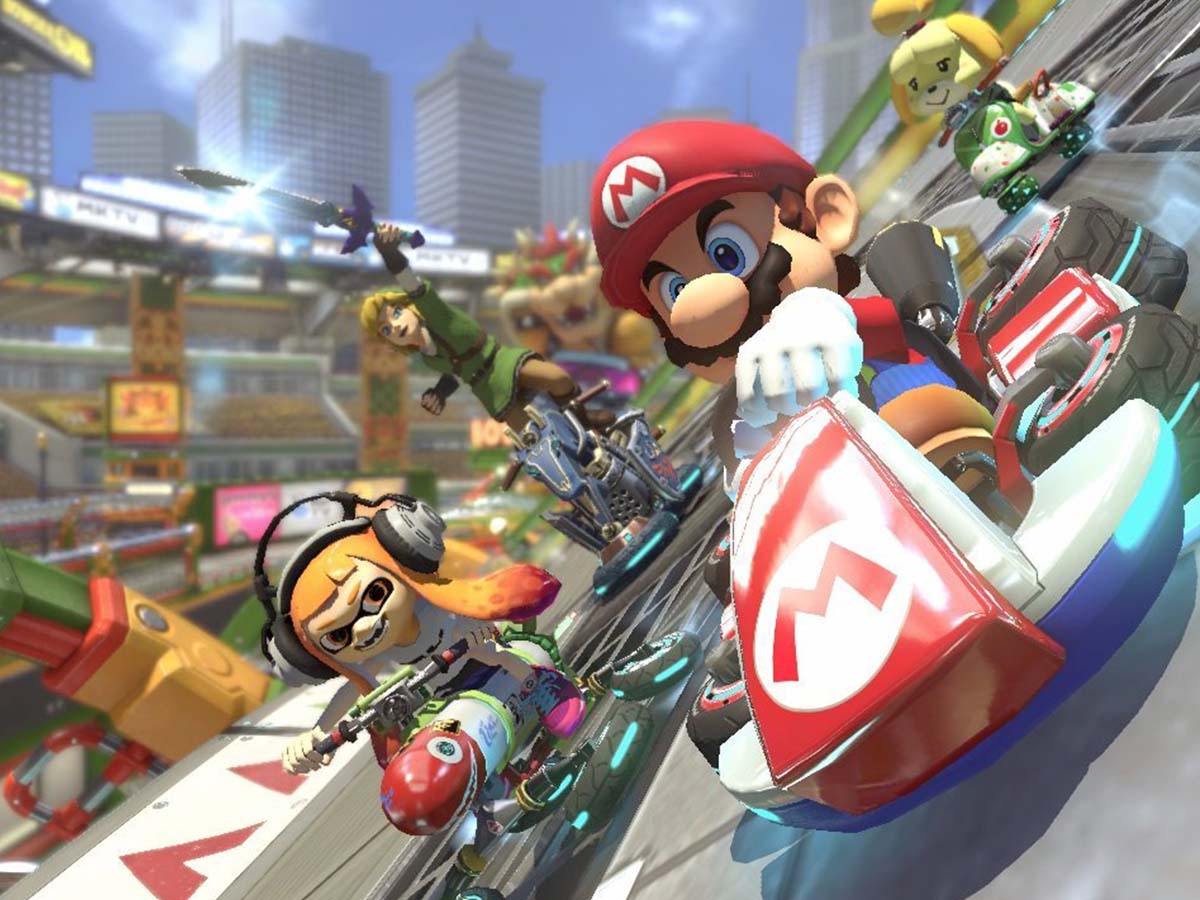 mario kart deluxe