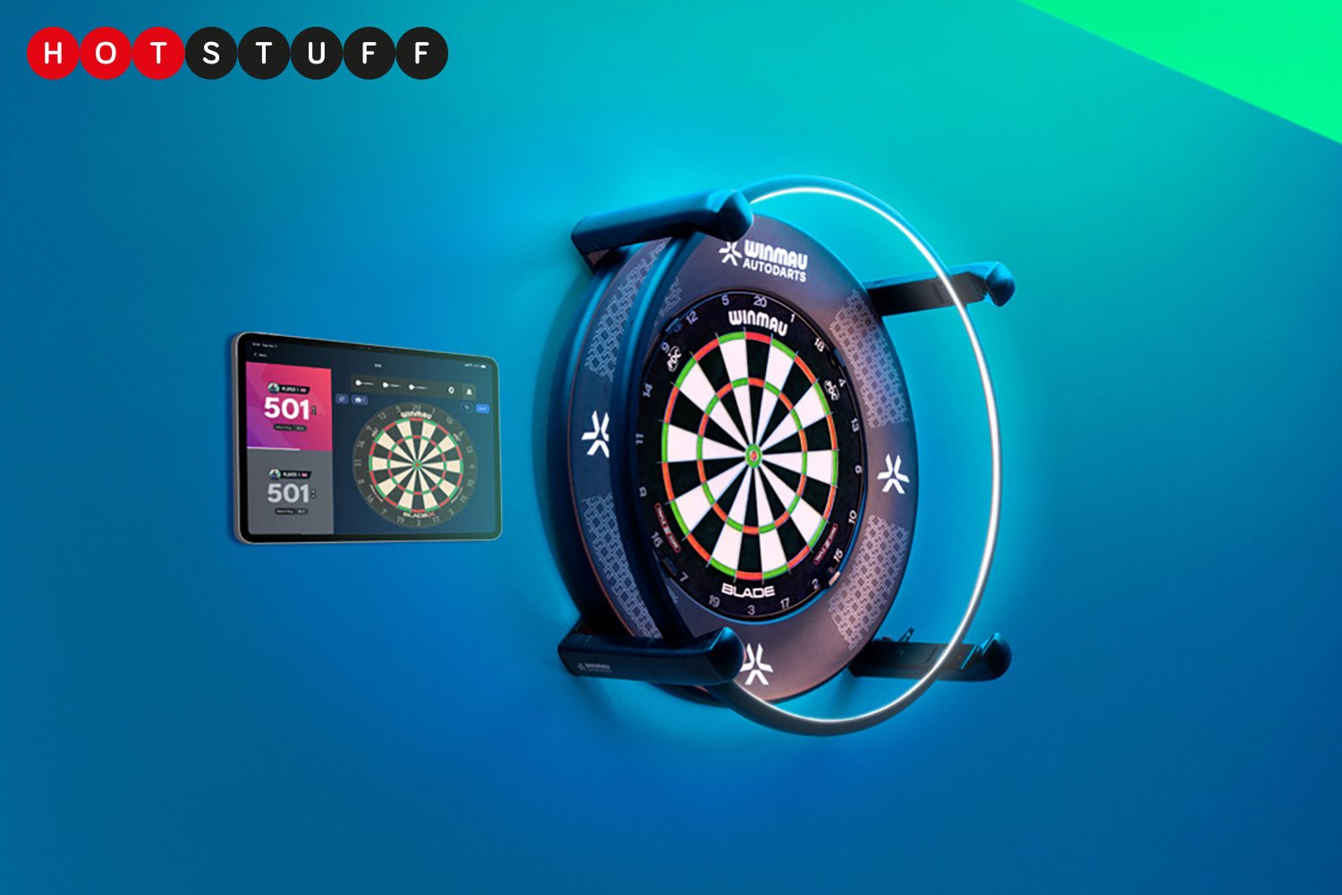 this smart dartboard