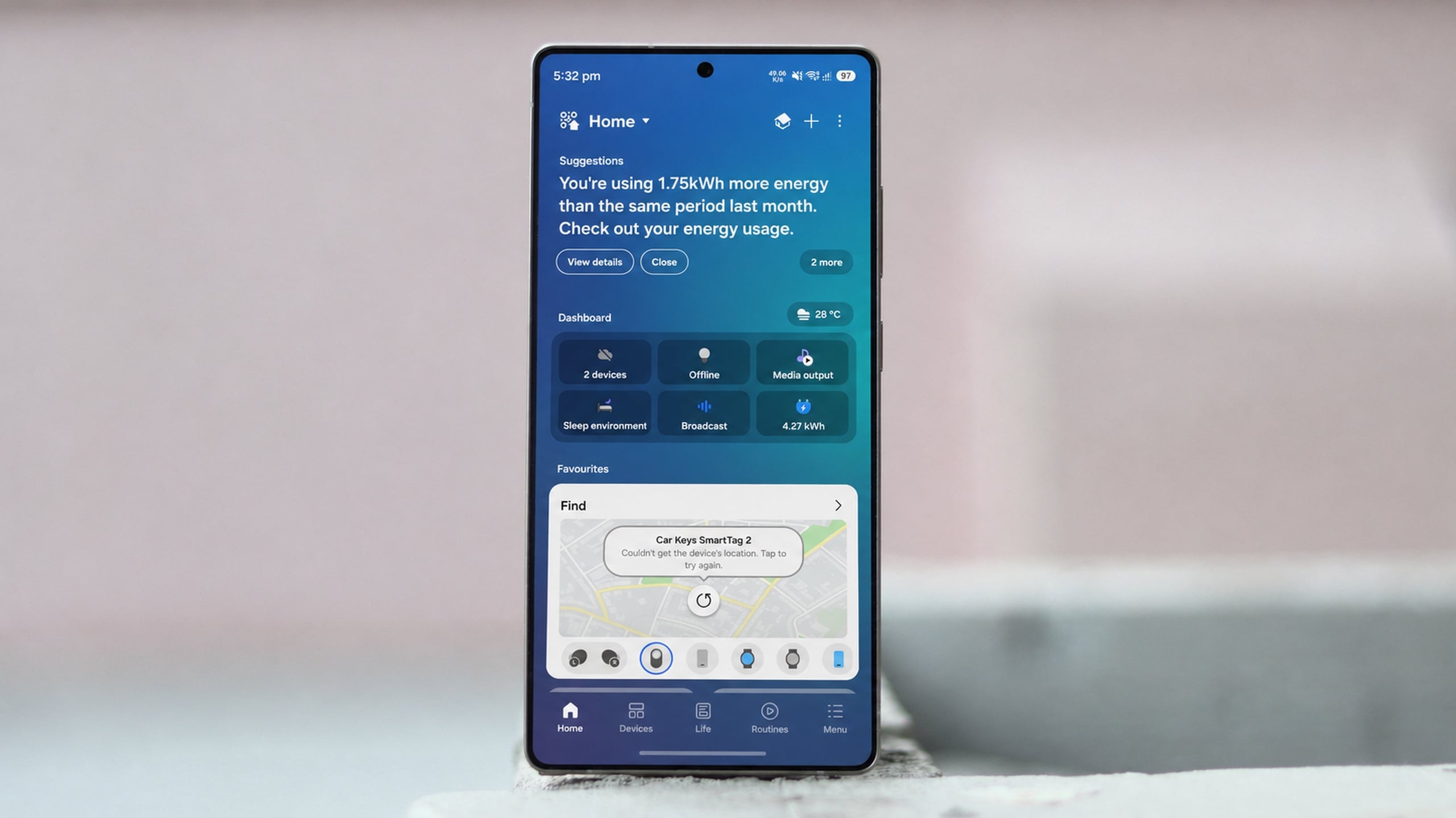 major smartthings app