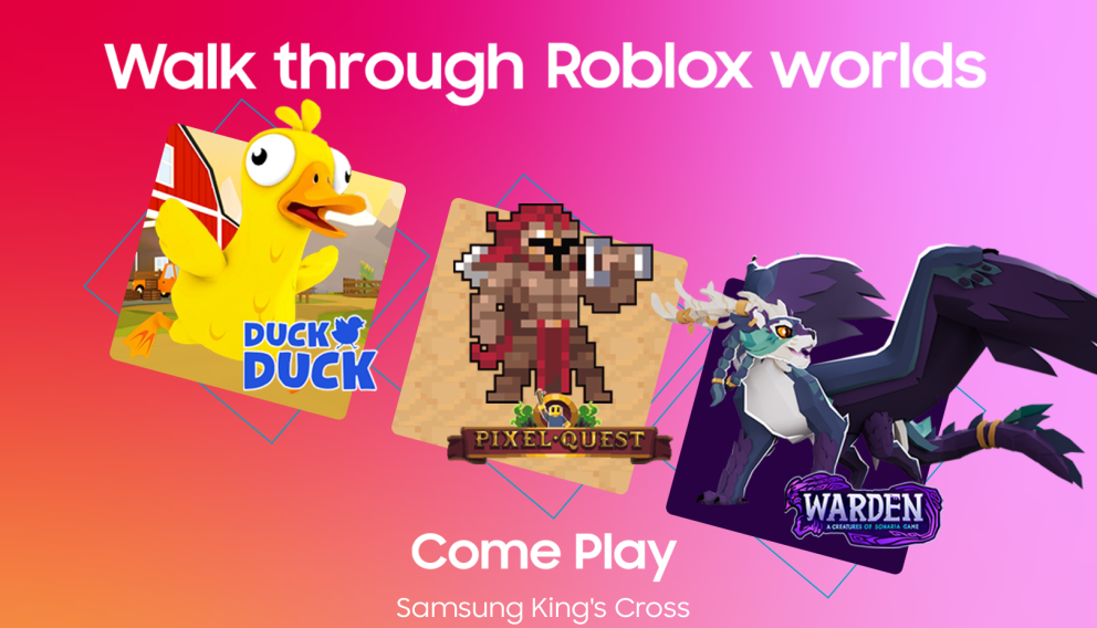 samsung brings roblox